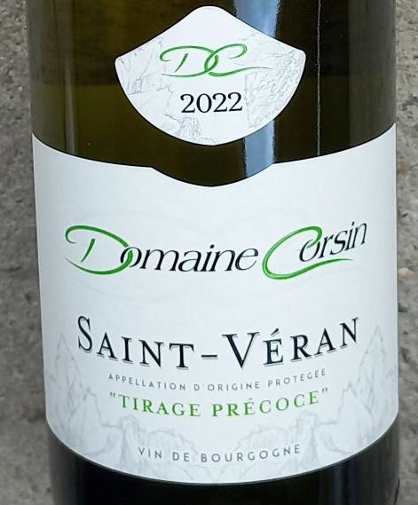P12 Saint-Véran Domaine Corsin 2022, Bourgogne - per 12 à € 21,00