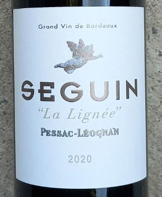 P43 Château Séguin "La Lignée"  2020, Pessac-Léognan - per 12 à € 25,50