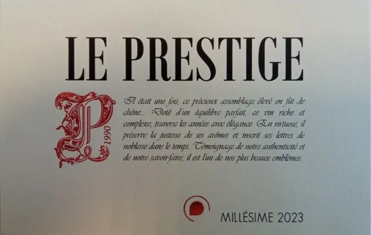 P29 Le Prestige 2023, Les Collines du Bourdic - per 12 à € 11