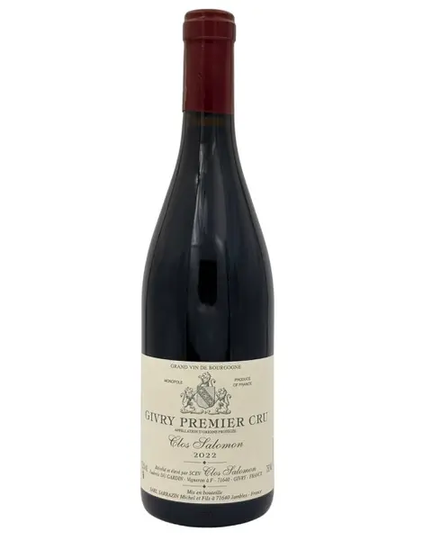 52 Givry premier cru "Clos Salomon", Monopole 2022, Domaine Michel Sarrazin & Fils - per 6 à € 44