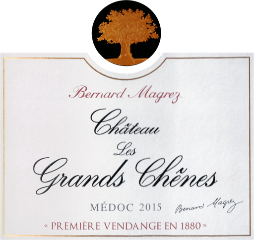 [37P] P37 Château Les Grands Chênes 2018, Médoc  - per 12 à € 19,5